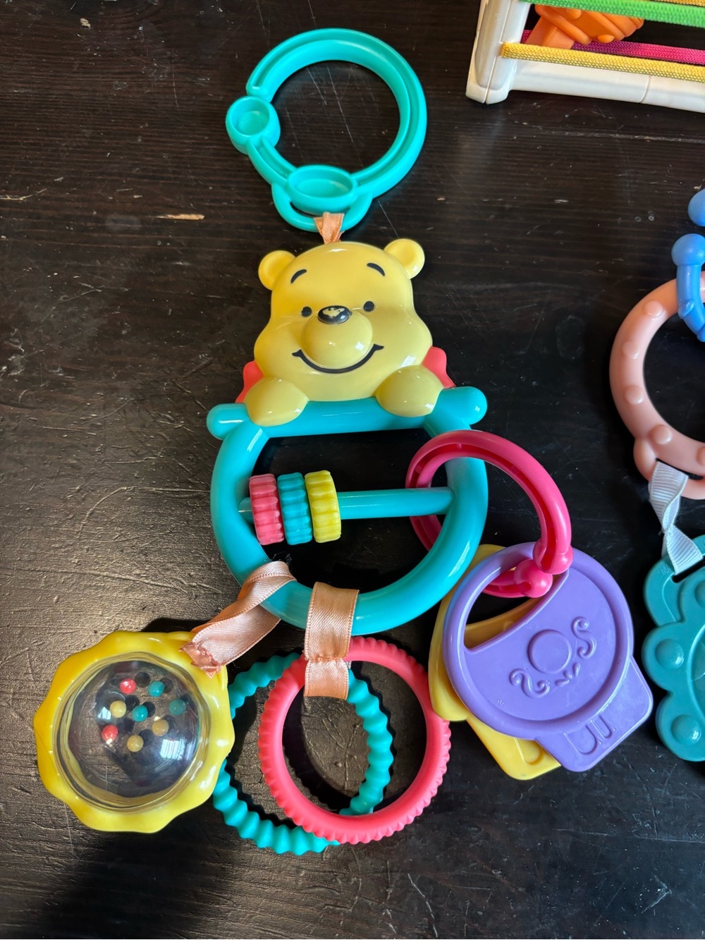 Colorful Baby Teething & Rattle Toy Set - Multicolor - Picture 5 of 5